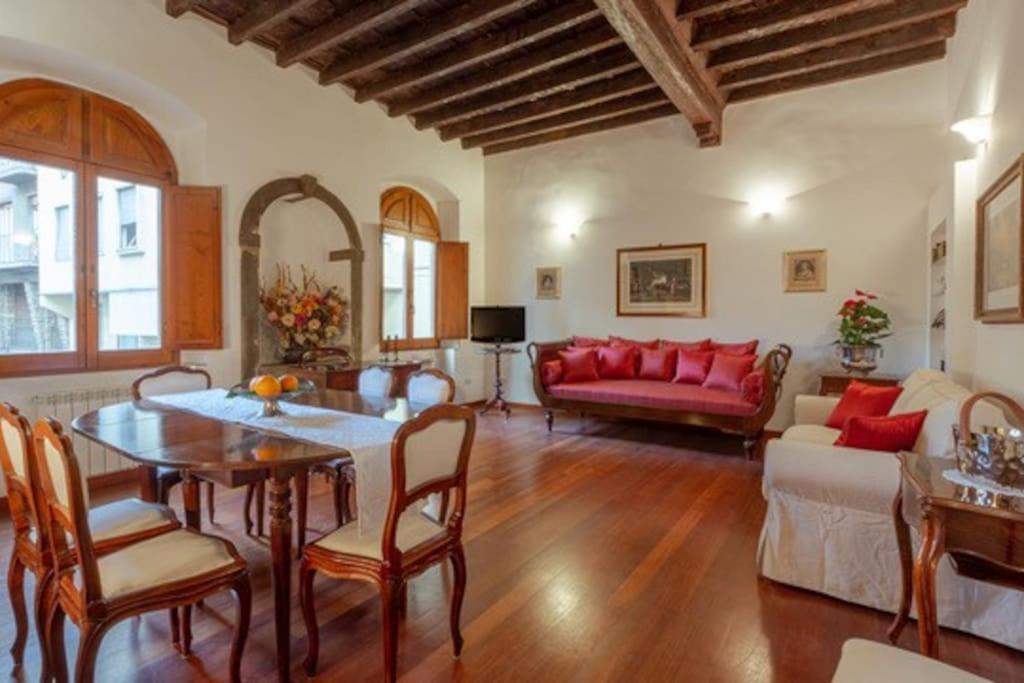 Elegant Ramaglianti Flat -Santo Spirito District Apartment Florence Luaran gambar